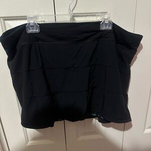 Lululemon Skort! Black, size 20